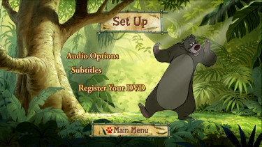 jungle book 2007 dvd menu